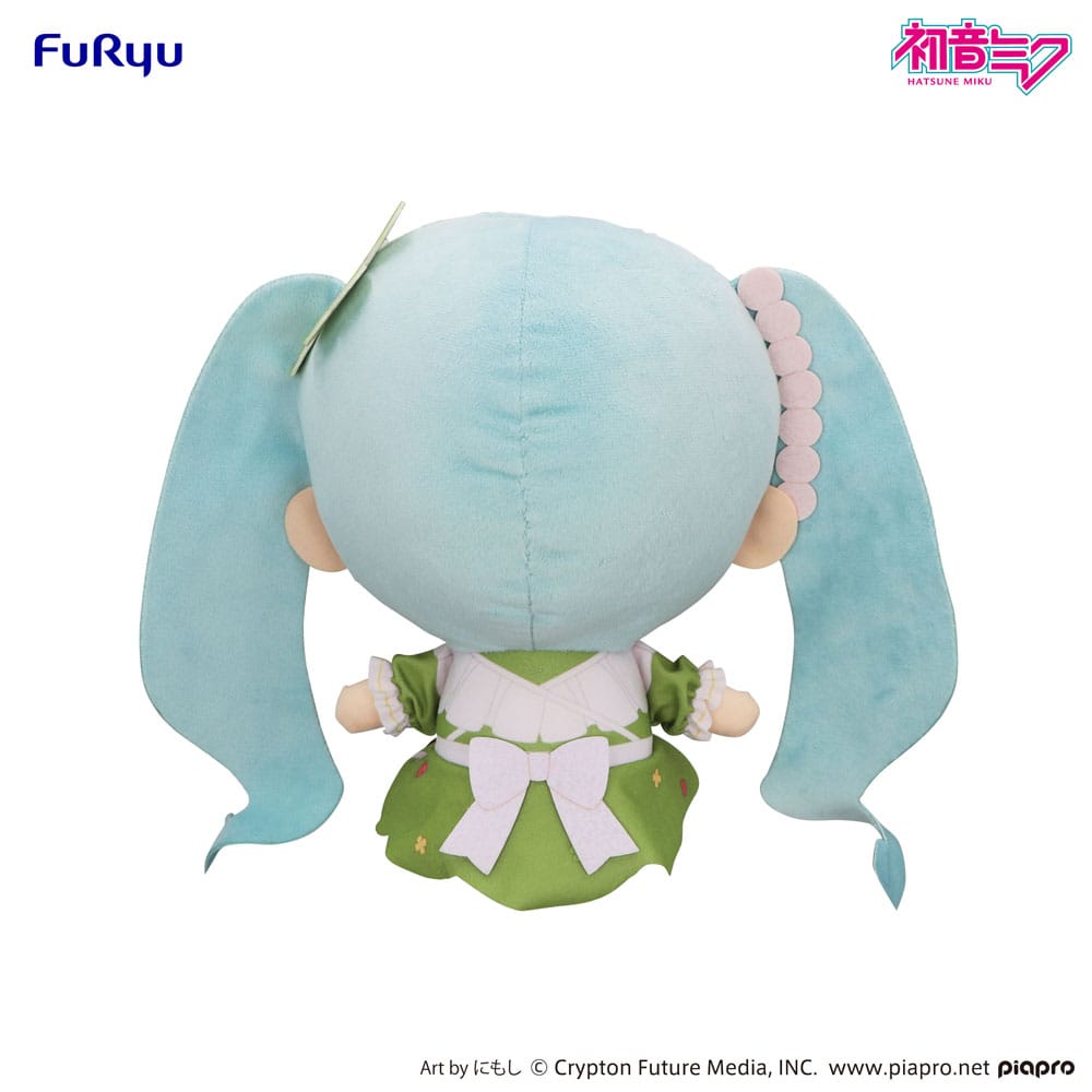 Hatsune Miku Kyurumaru Big Plush Figure Clover 26 cm