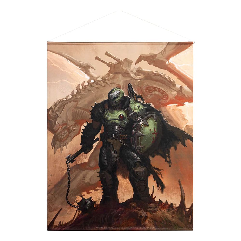 Doom The Dark Ages Poster Canvas Concept Art