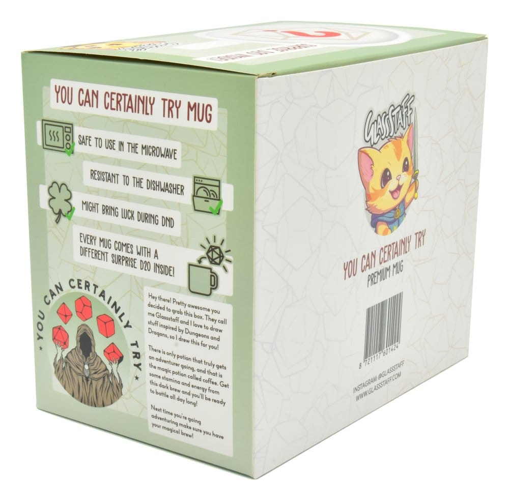 Glassstaff Gift Set Mug & Dice D20 You can certainly try