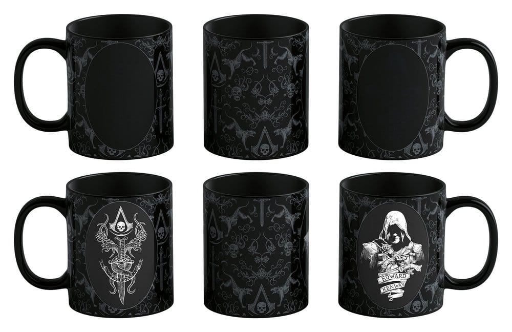 Assassin's Creed Black Flag Resynced Heat Change Mug Edward Kenway 480 ml