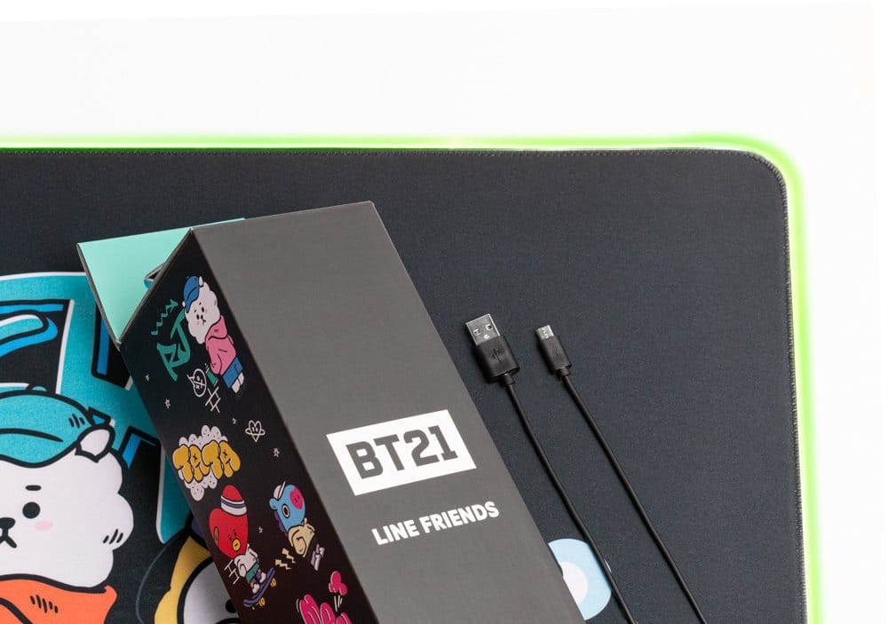 BT21 LED XXL Mouse Mat 90 x 40 cm