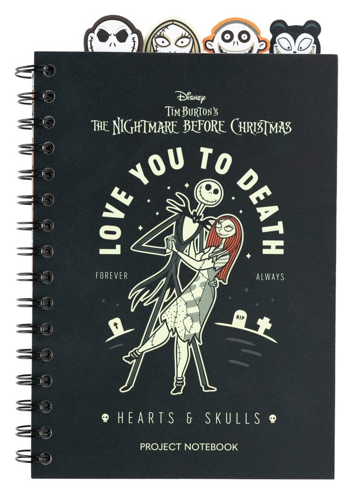 The Nightmare Before Christmas Project Notebook A5