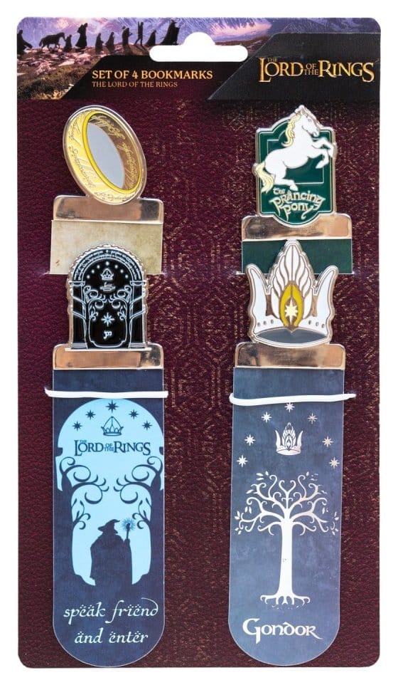 The Lord of the Rings Bookmarks Set of 4