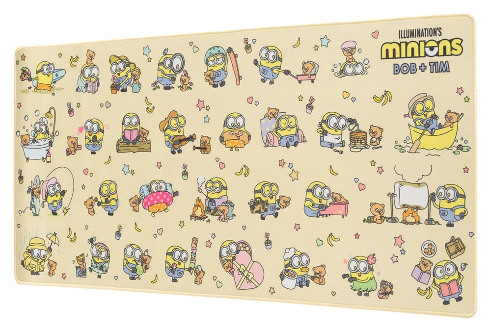 Minions Mousepad XL Bob and Tim 80 x 35 cm