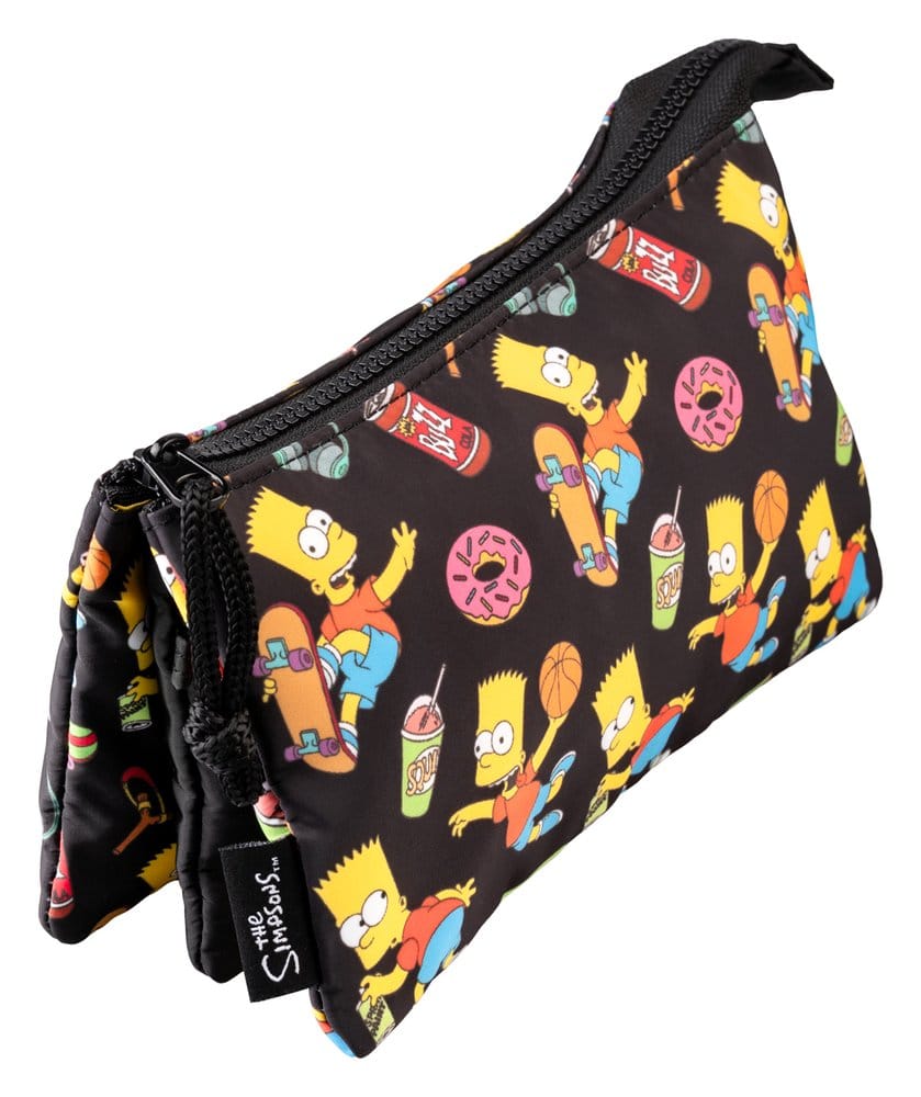 The Simpsons Triple Pencil Case Bart