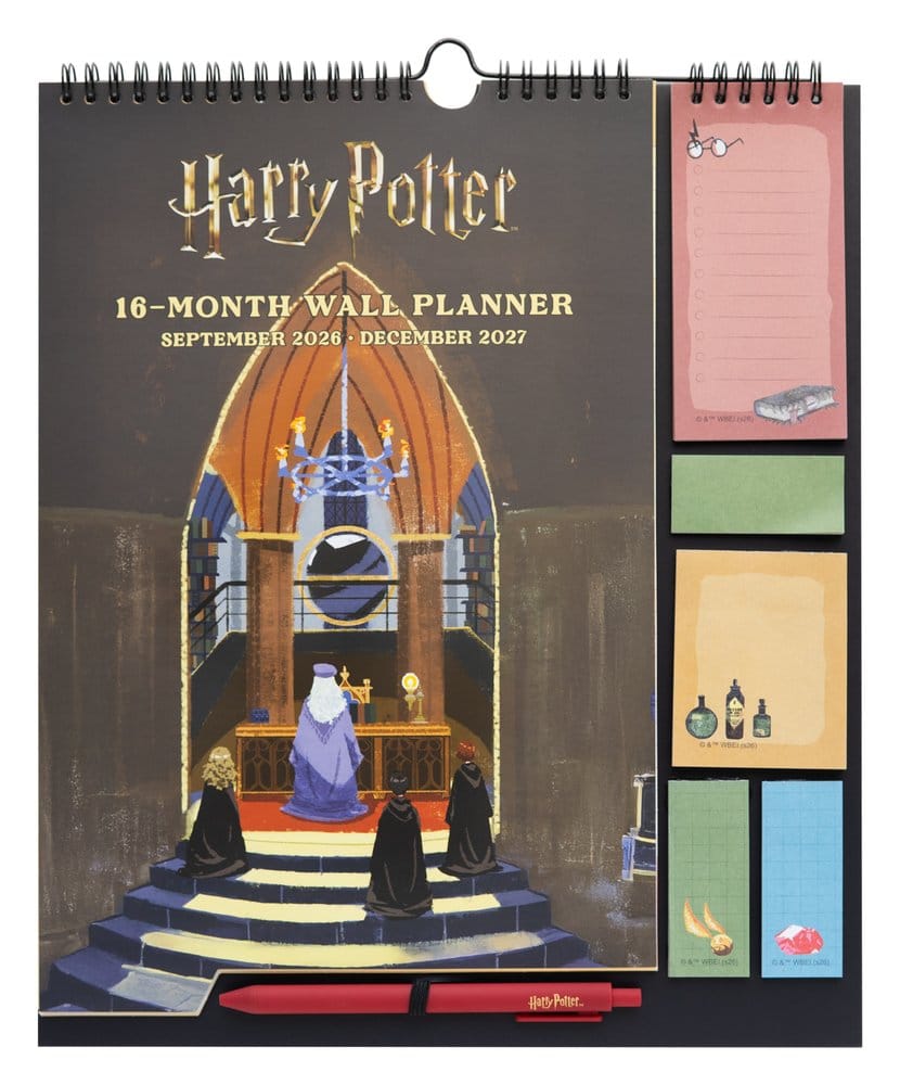 Harry Potter Wall Planner 2026/27 30 x 34 cm