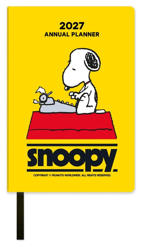Peanuts Full Year Planner 2027 A6 *English Version*