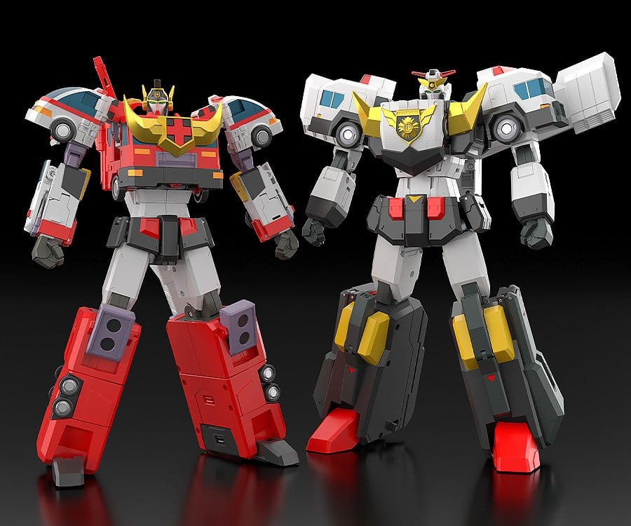 Brave Police J-Decker Action Figure The Gattai Duke Fire 25 cm