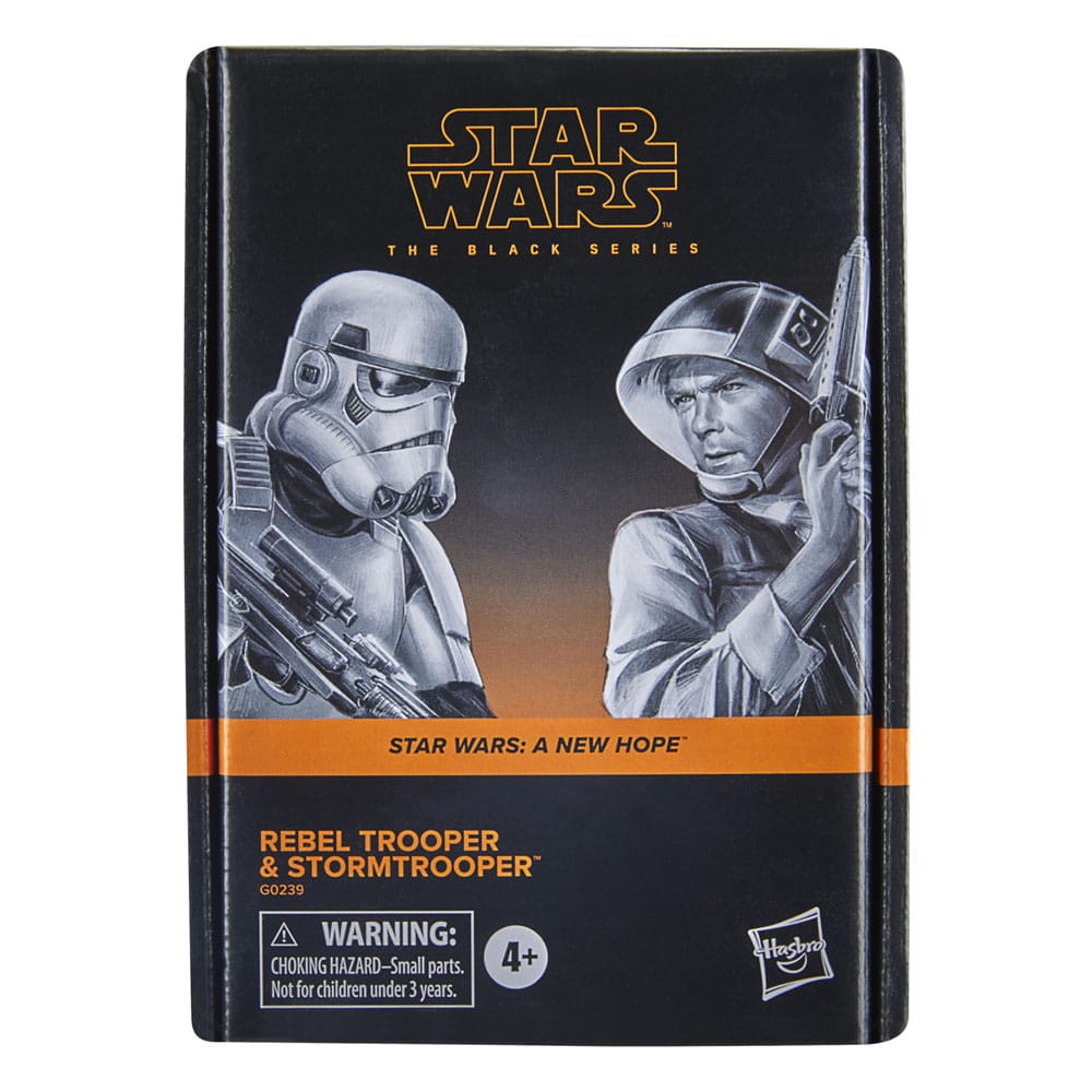 Star Wars Episode IV Black Series Action Figure 2-Pack Rebel Trooper & Stormtrooper 15 cm