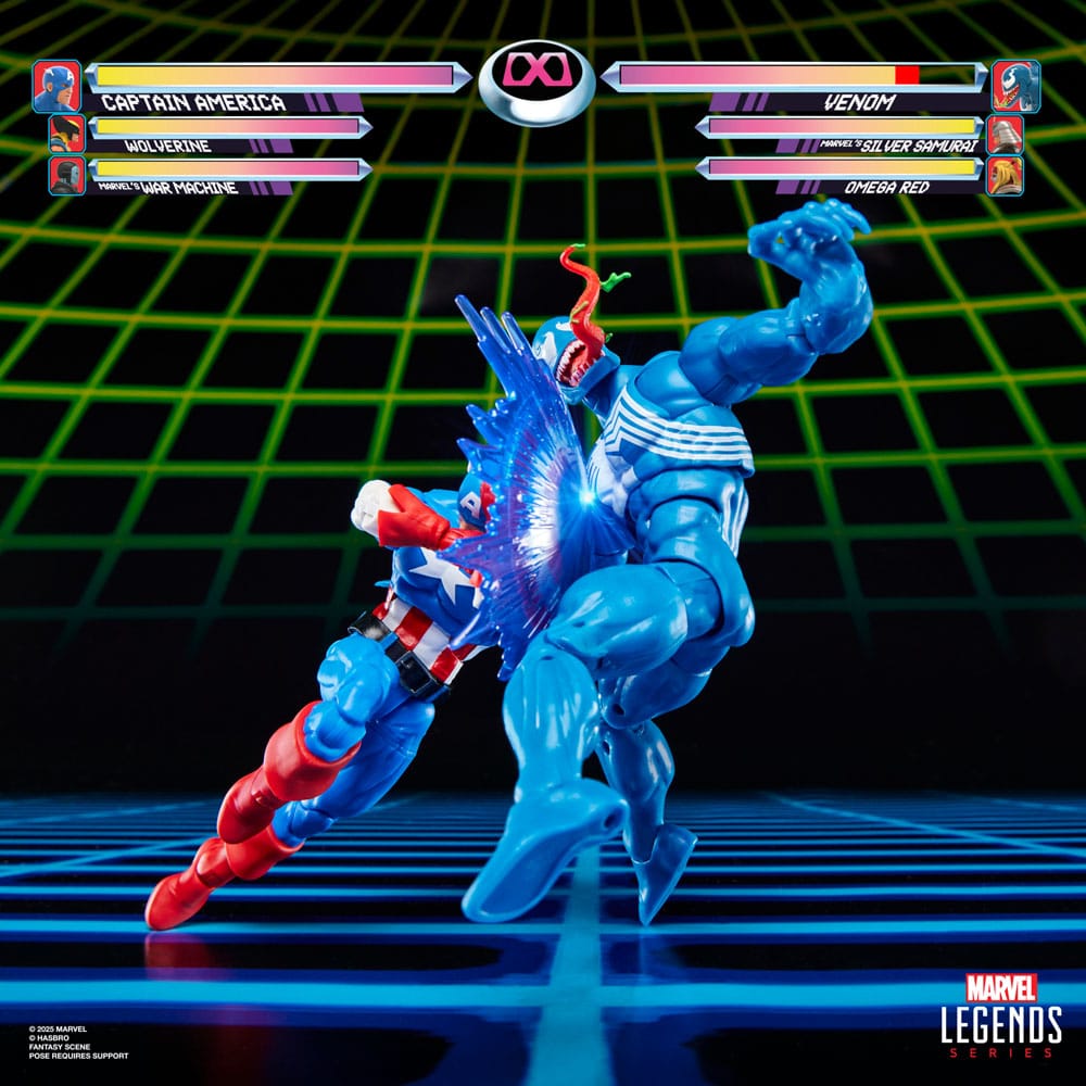 Marvel Legends Gamerverse Action Figure 2-Pack Captain America vs. Venom 15 cm