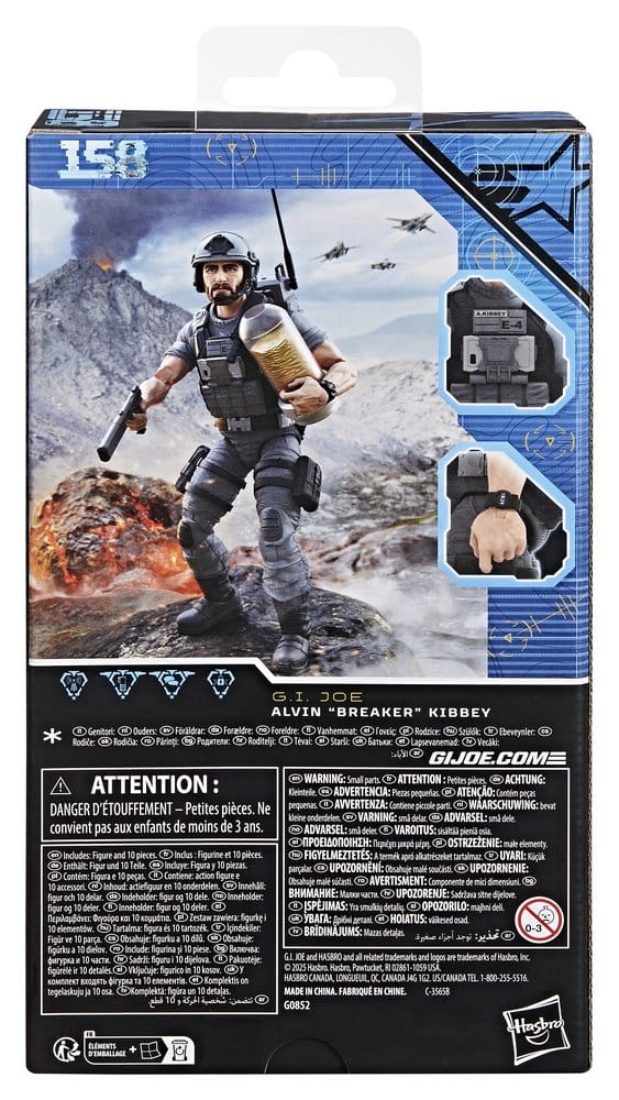 G.I. Joe Classified Series Action Figure #158 Alvin "Breaker" Kibbey 15 cm