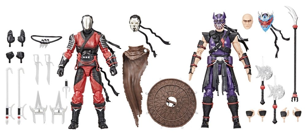 G.I. Joe Classified Series Action Figure 2-Pack #160 Cobra Ninjas Slice & Dice 15 cm