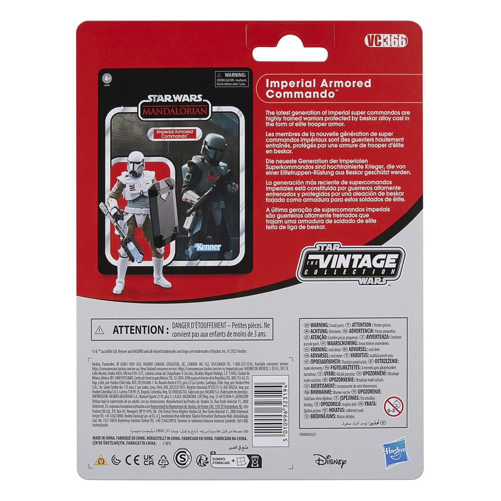 Star Wars: The Mandalorian Vintage Collection Action Figure Imperial Armored Commando 10 cm