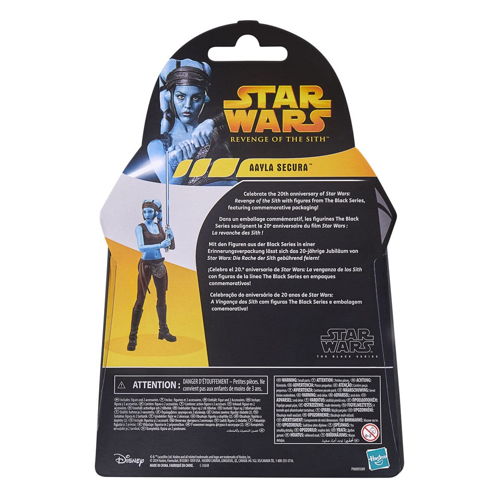 Star Wars Episode III Black Series Action Figure 20th Anniversary Aayla Secura 15 cm