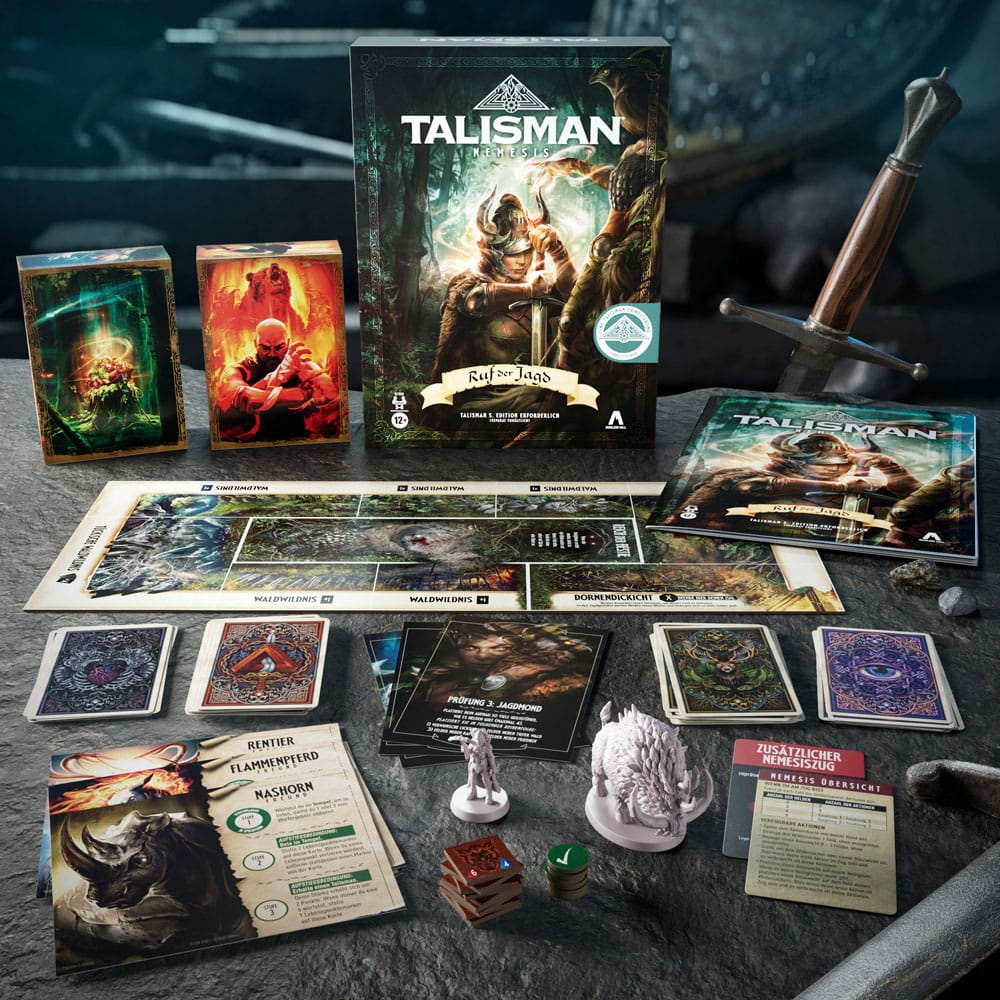 Talisman: Nemesis Board Game Expansion Ruf der Jagd *German Version*