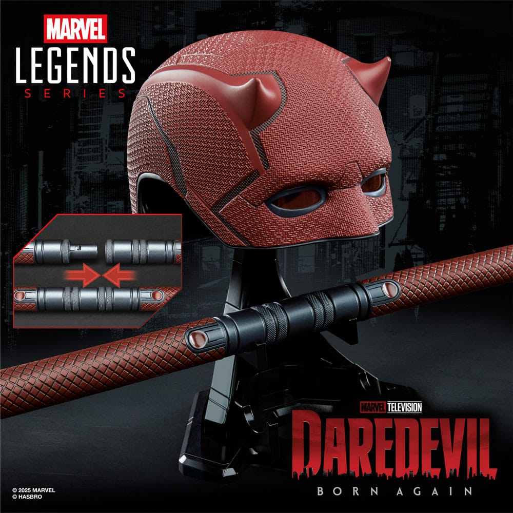 Daredevil: Born Again Premium Roleplay Mask and Billy Club