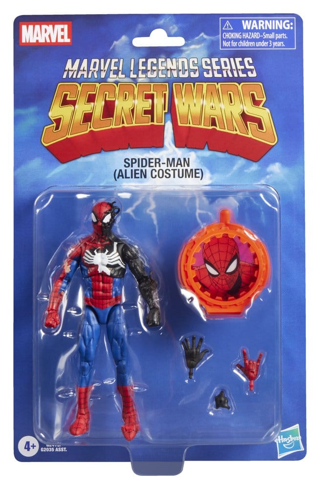 Secret Wars Marvel Legends Action Figure Spider-Man (Alien Costume) 15 cm