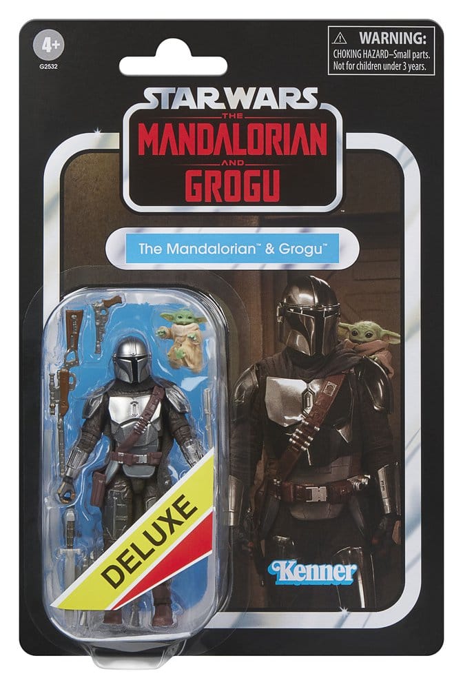 Star Wars: The Mandalorian & Grogu Vintage Collection Action Figure The Mandalorian & Grogu 10 cm
