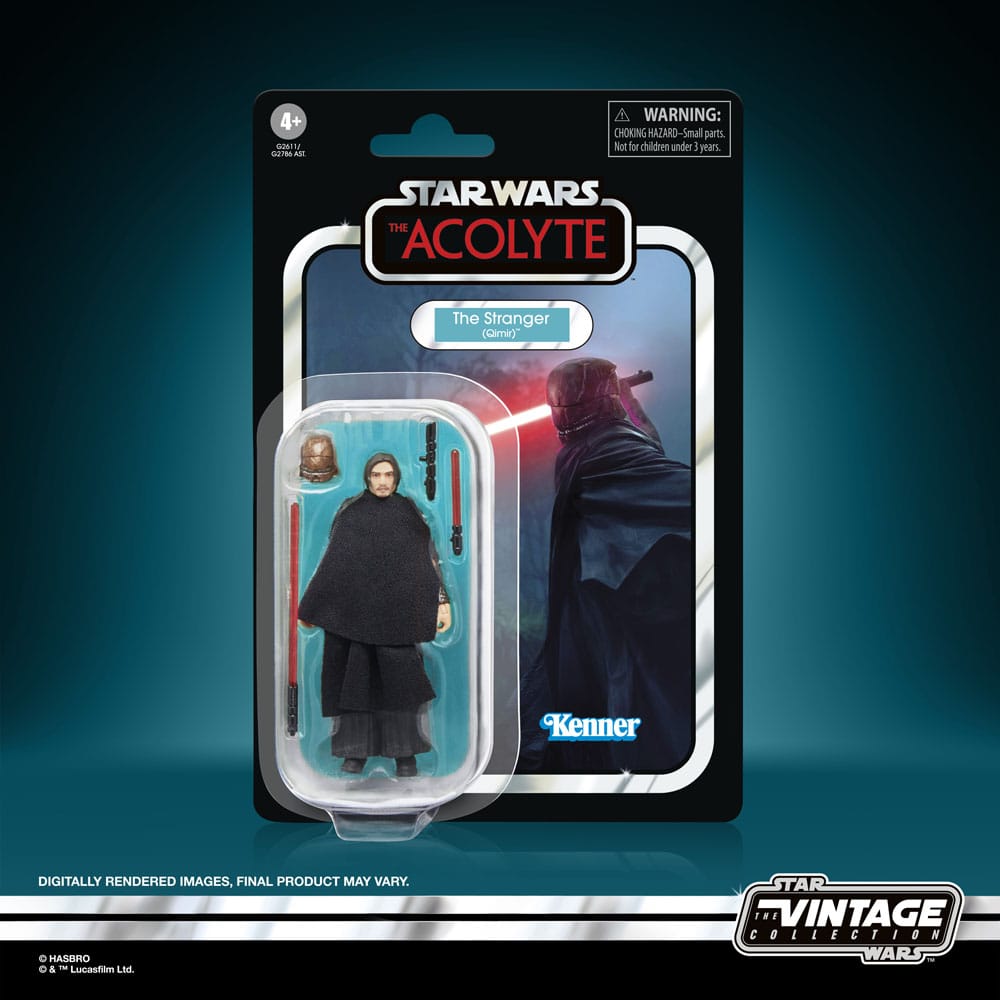 Star Wars: The Acolyte Vintage Collection Action Figure The Stranger (Qimir) 10 cm