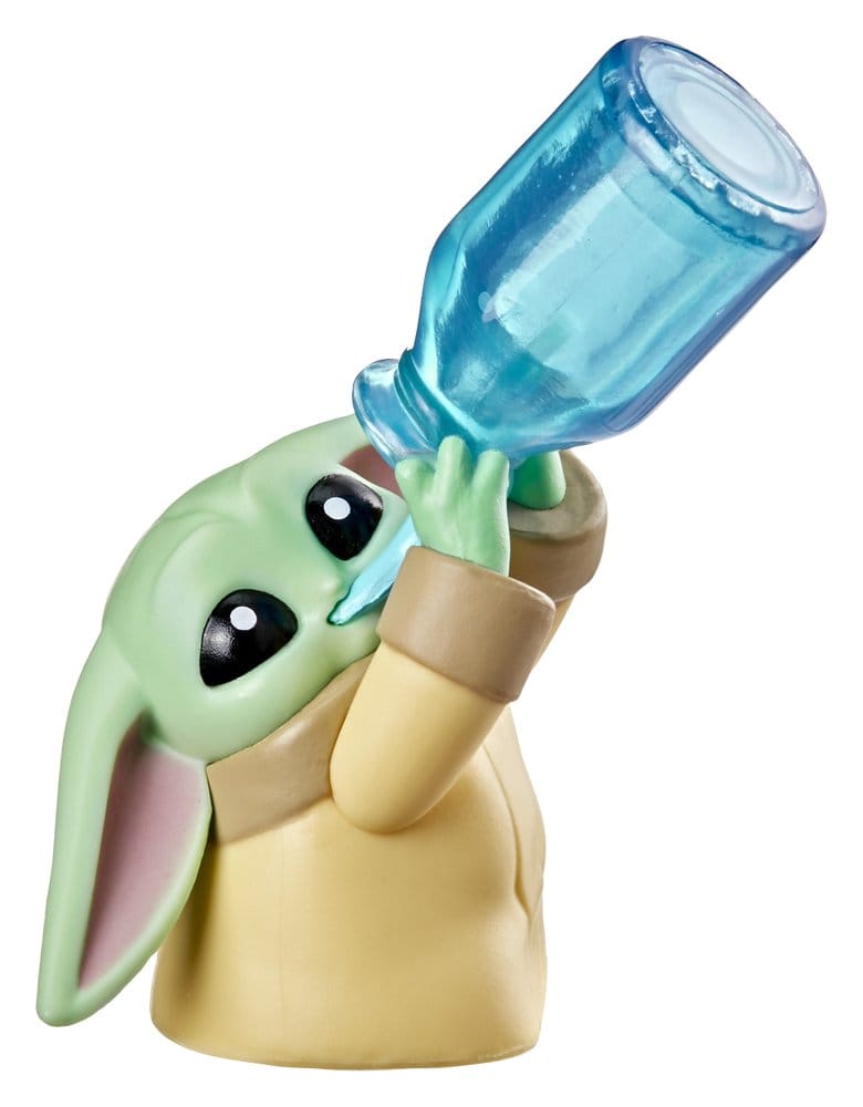 Star Wars Mini Figures 4 cm Grogu Snack Attack Series 1 Blind Box Display (24)
