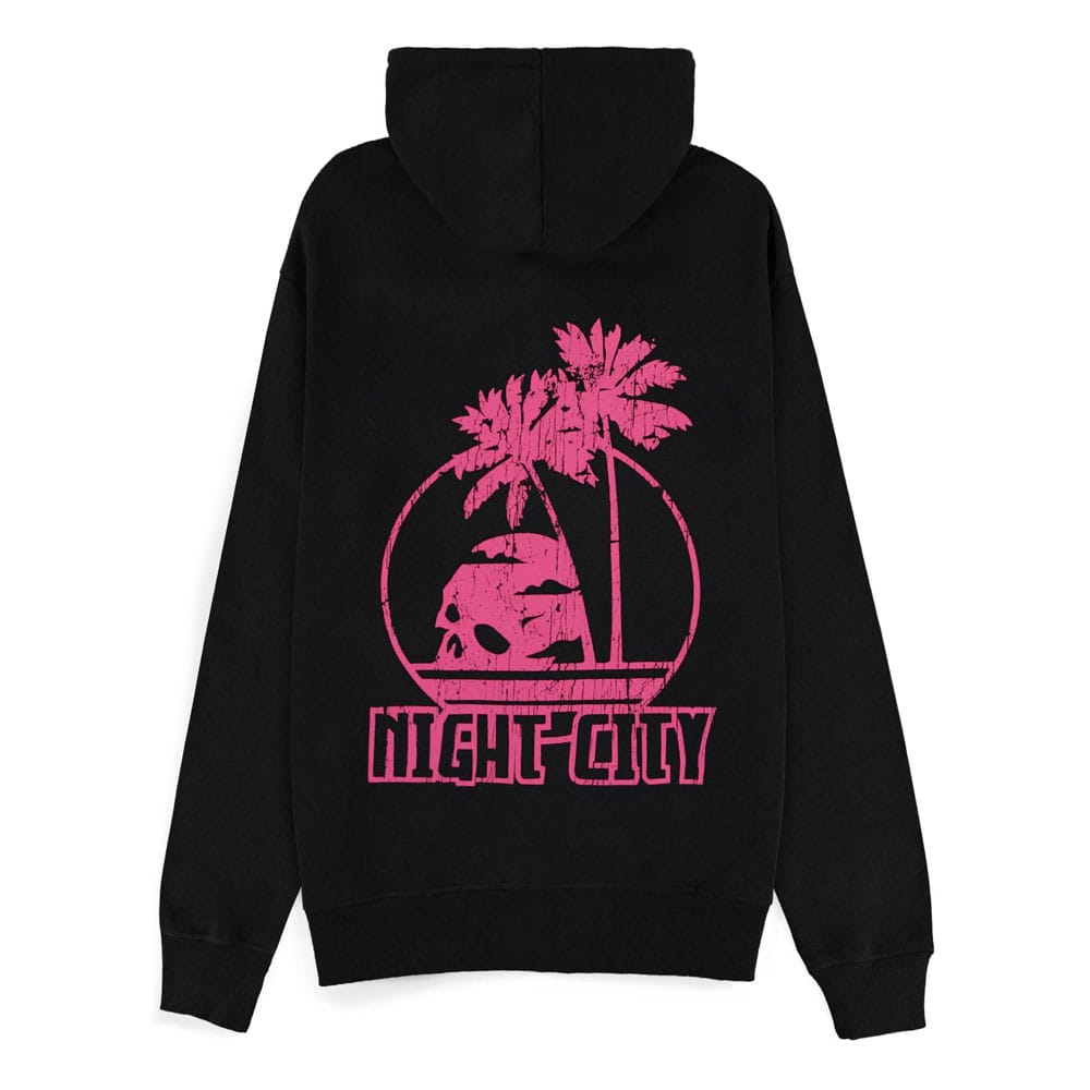 Cyberpunk 2077 Zipper Hoodie Night City