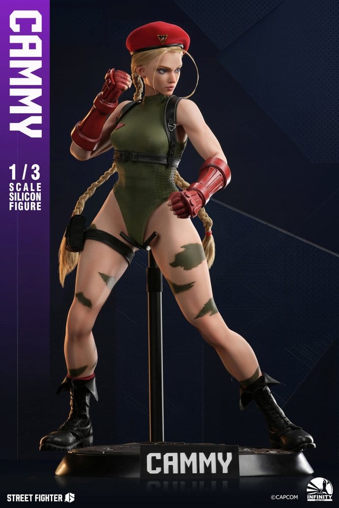 Street Fighter 6 Silicone Action Figure 1/3 Cammy 65 cm