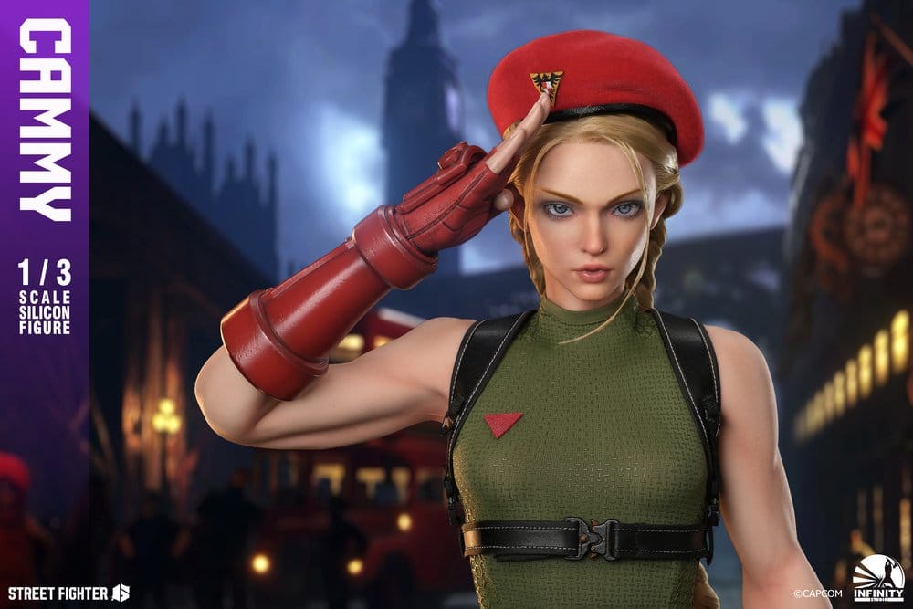 Street Fighter 6 Silicone Action Figure 1/3 Cammy 65 cm