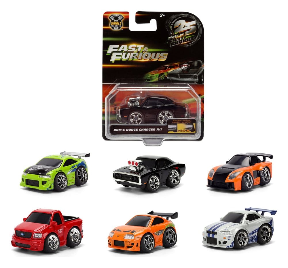 Fast & Furious Vehicle 1:43 Small Blocks 6 cm