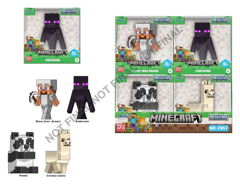 Minecraft Mini Figures Wave 6 7 cm Display (12)