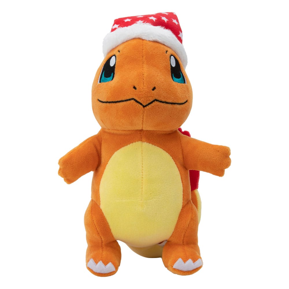 Pokémon Plush Figure Winter Charmander with Christmas Hat 20 cm