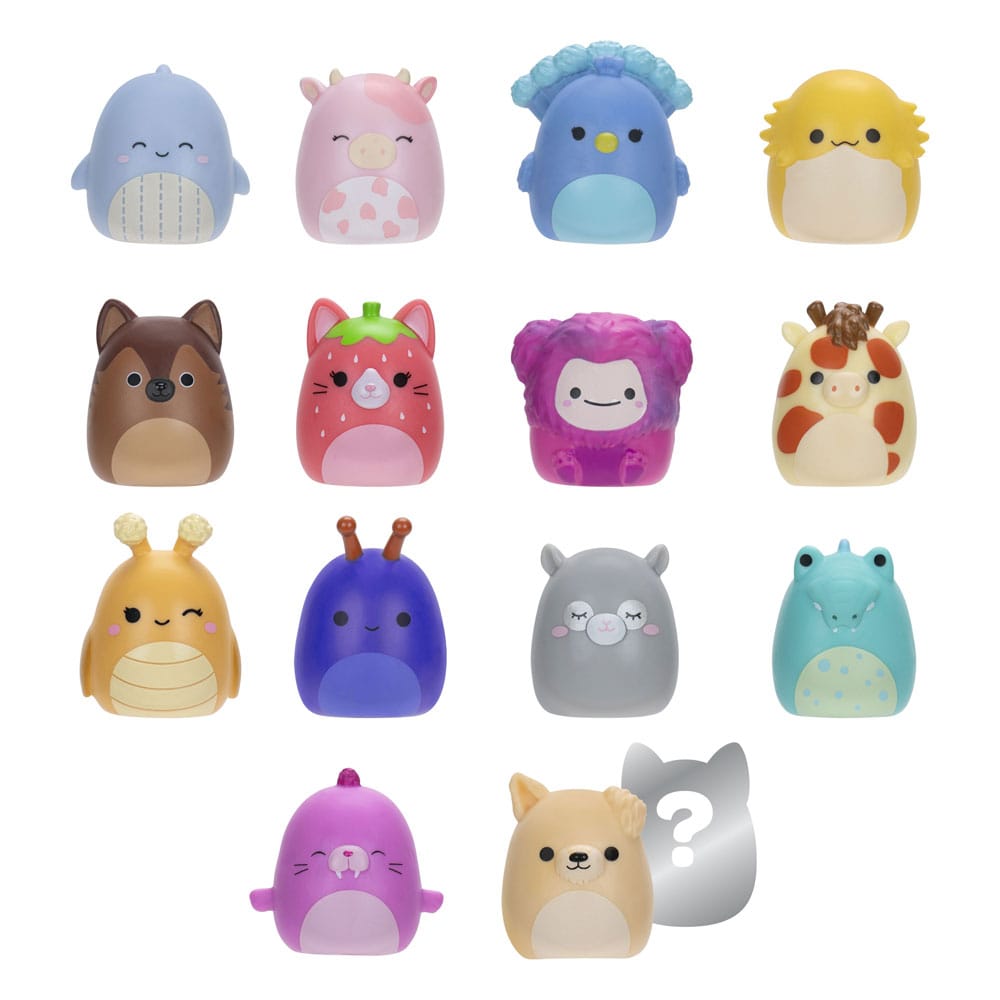 Squishmallows Squish-a-longs minifigures Set of 14 Series 2 Style 2 2,5 cm