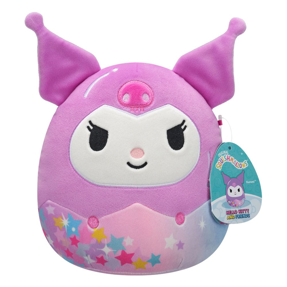 Hello Kitty Squishmallows Plush Figure Star Shine Kuromi 25 cm
