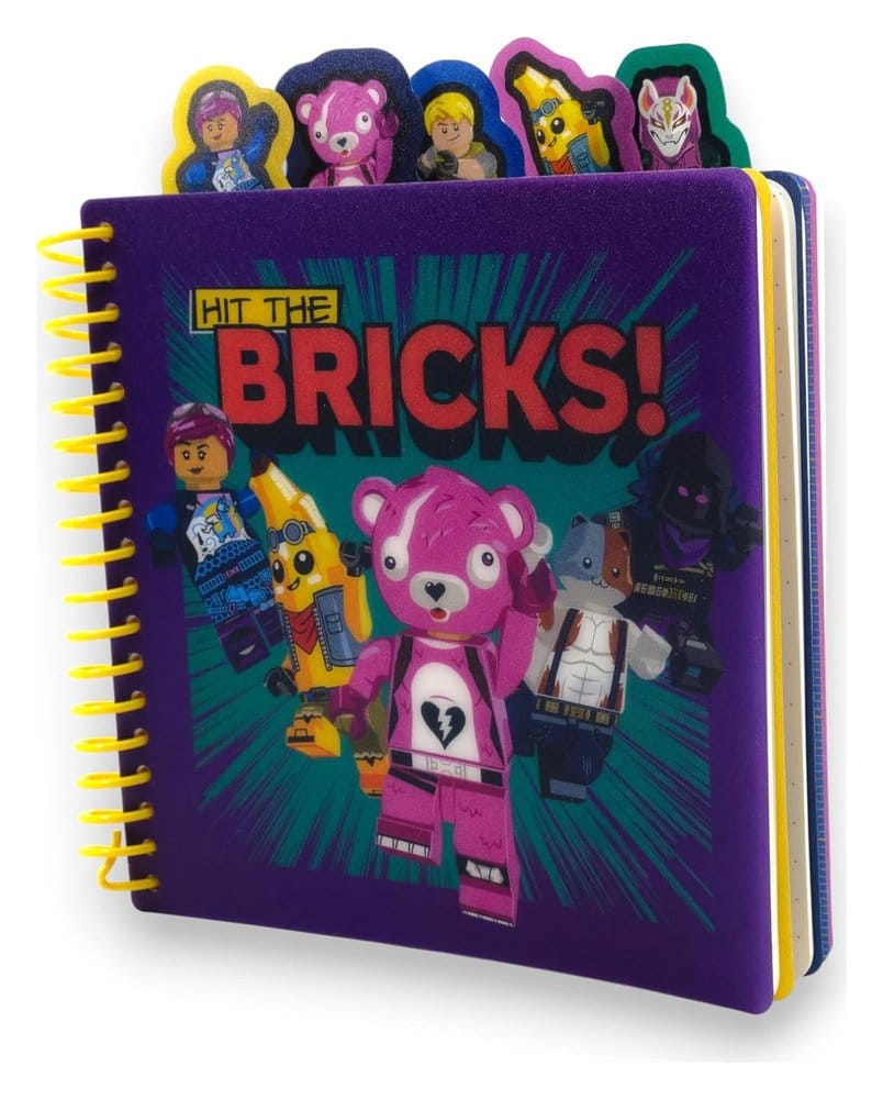 Lego Fortnite Notebook with Tabs