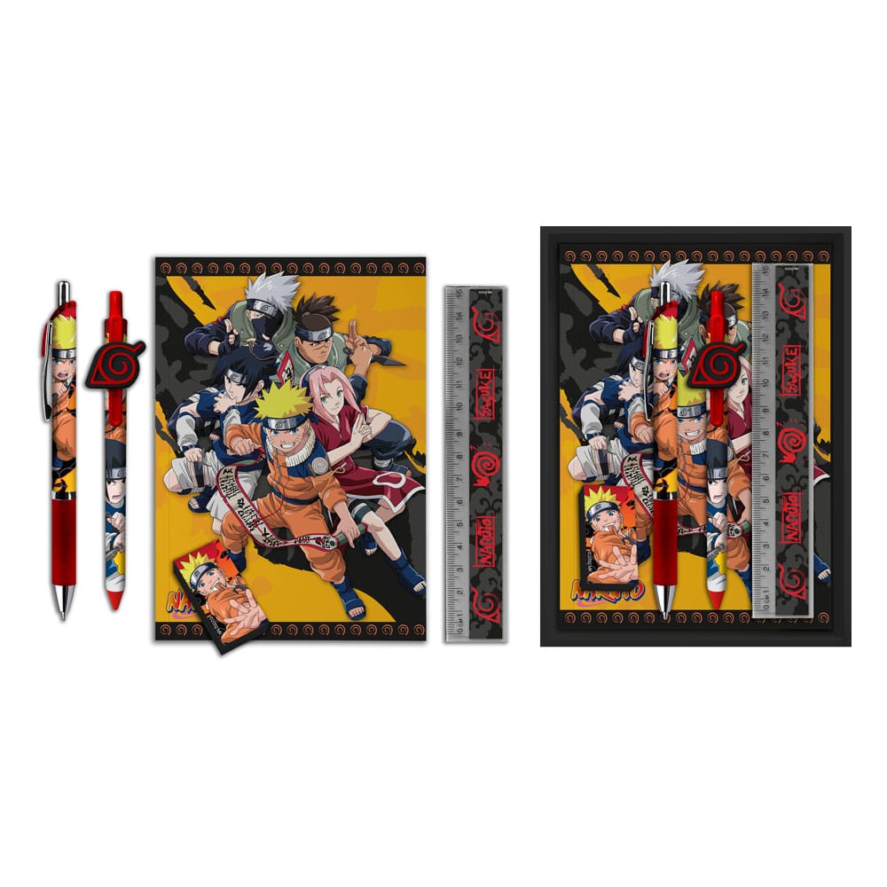 Naruto Stationery Set Deluxe