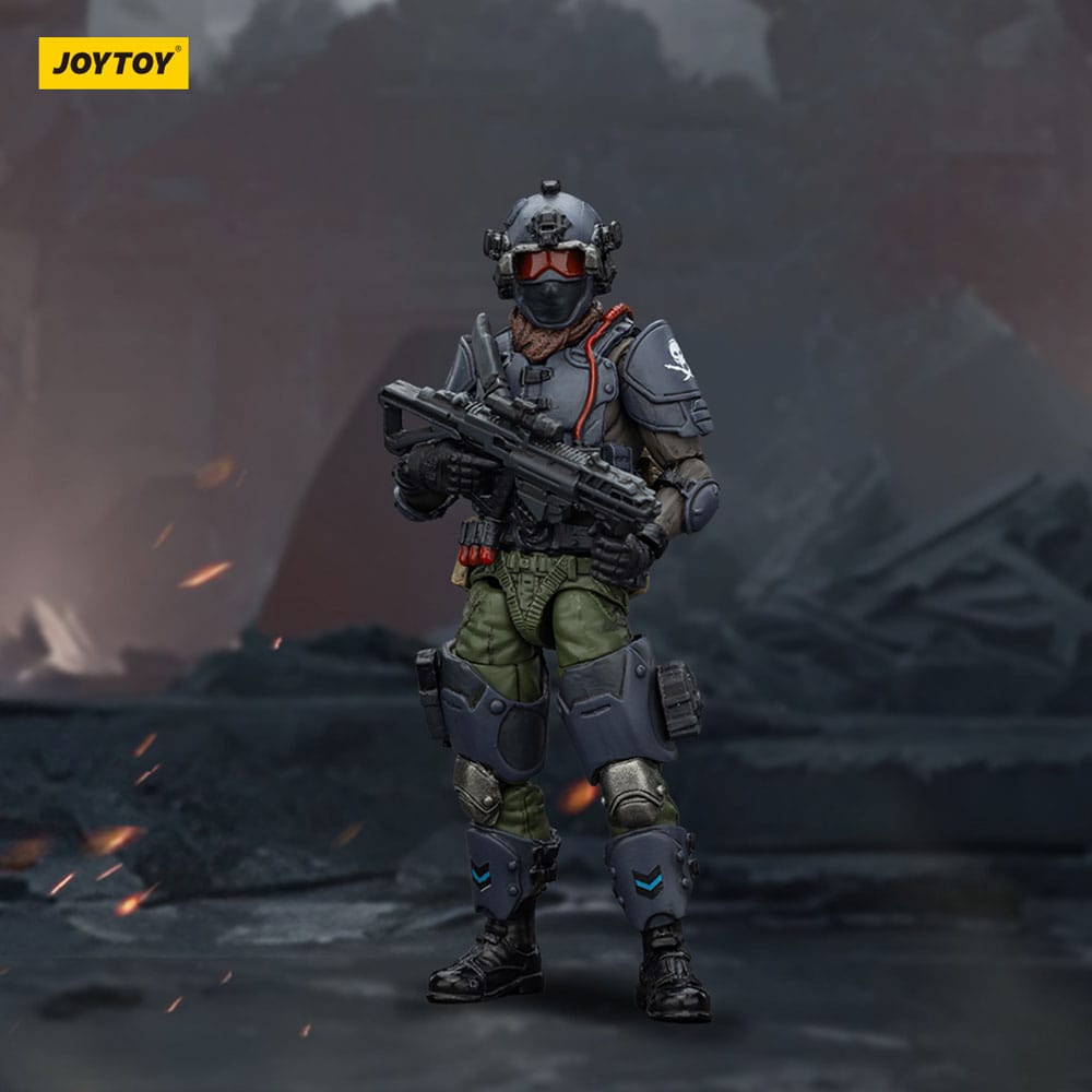 APOC Series Dark Source Action Figur Stellar Scar Assault Team Ghostmanganese 11 cm