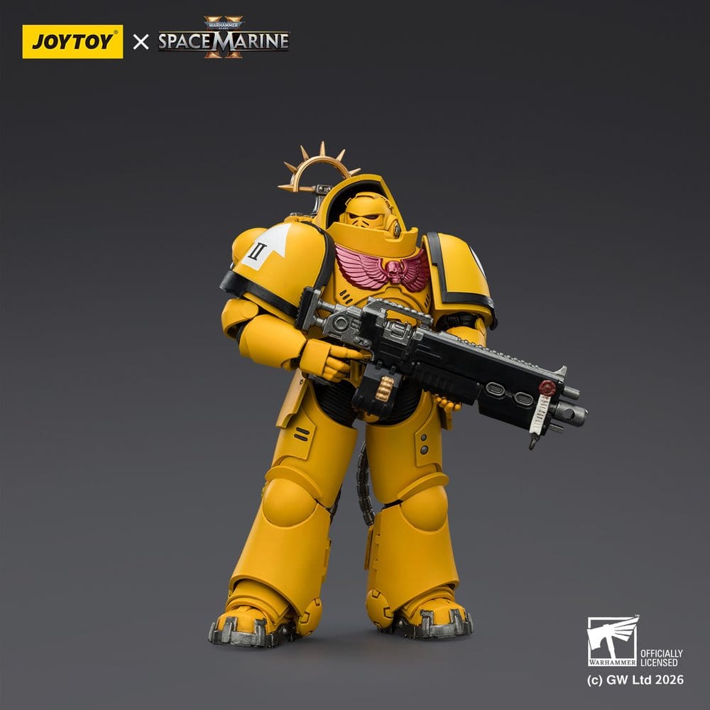 Warhammer 40,000 Action Figure Game Edition Imperial Fists Heavy Intercessor 13 cm