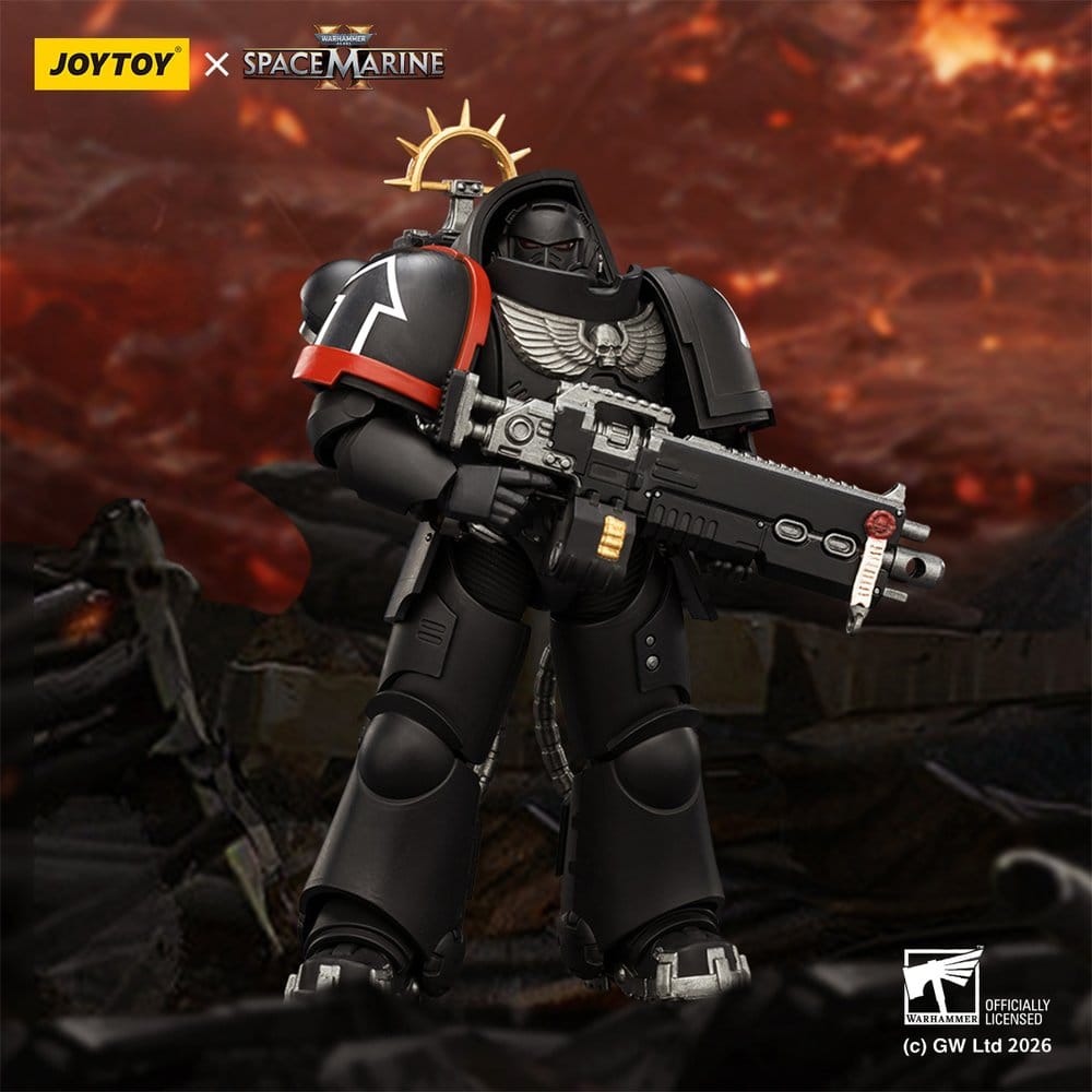 Warhammer 40,000 Action Figure Raven Guard Heavy Intercessor 13 cm