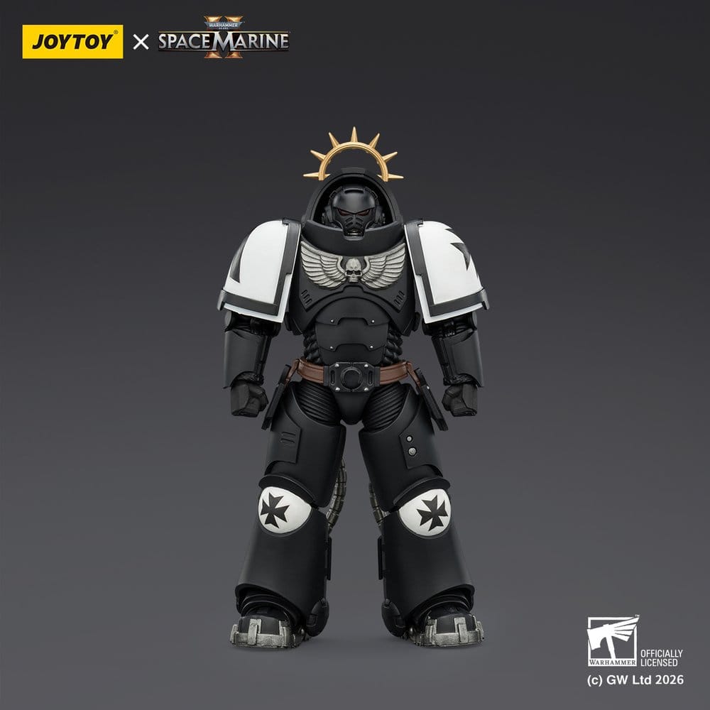 Warhammer 40,000 Action Figure Game Edition Black Templars Heavy Intercessor 13 cm