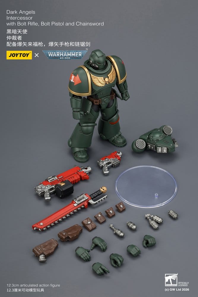 Warhammer 40,000 Action Figure Dark Angels Intercessor 12 cm
