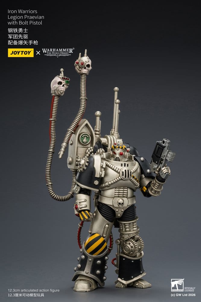 Warhammer The Horus Heresy Action Figure Iron Warriors Legion Praevian 12 cm