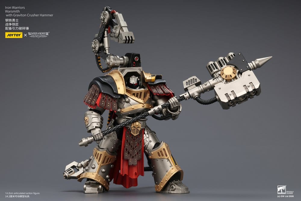 Warhammer The Horus Heresy Action Figure Iron Warriors Warsmith 14 cm