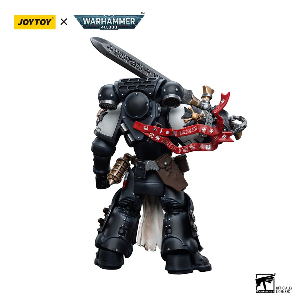 Warhammer 40k Action Figure 1/18 Black Templars Emperor's Champion Bayard's Revenge 12 cm