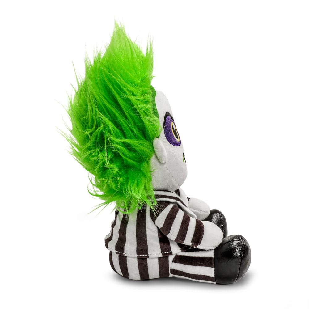 Beetlejuice Phunny Plush Figure Beetlejuice Sitting with Striped Outfit 18 cm
