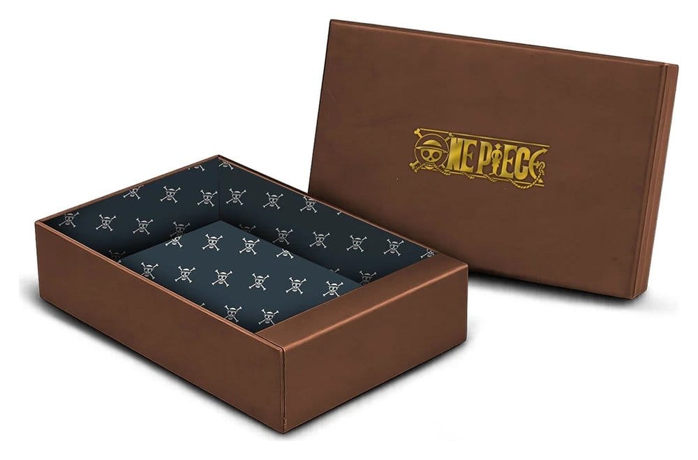 One Piece Wallet Man Zip Skull