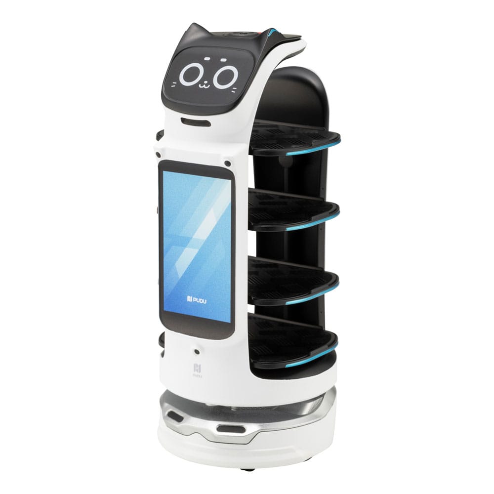 Pudu Robotics Plastic Model Kit Bellabot White Ver. 11 cm