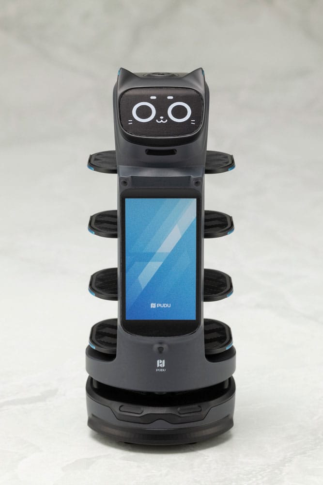 Pudu Robotics Plastic Model Kit Bellabot Black Ver. 11 cm