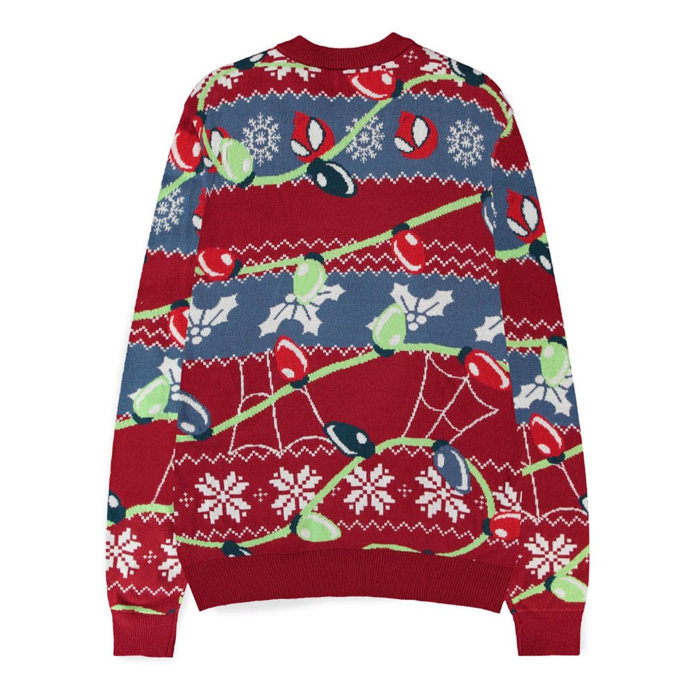 Spider-Man Sweater Swing into the Holidays (Christmas Jumper)