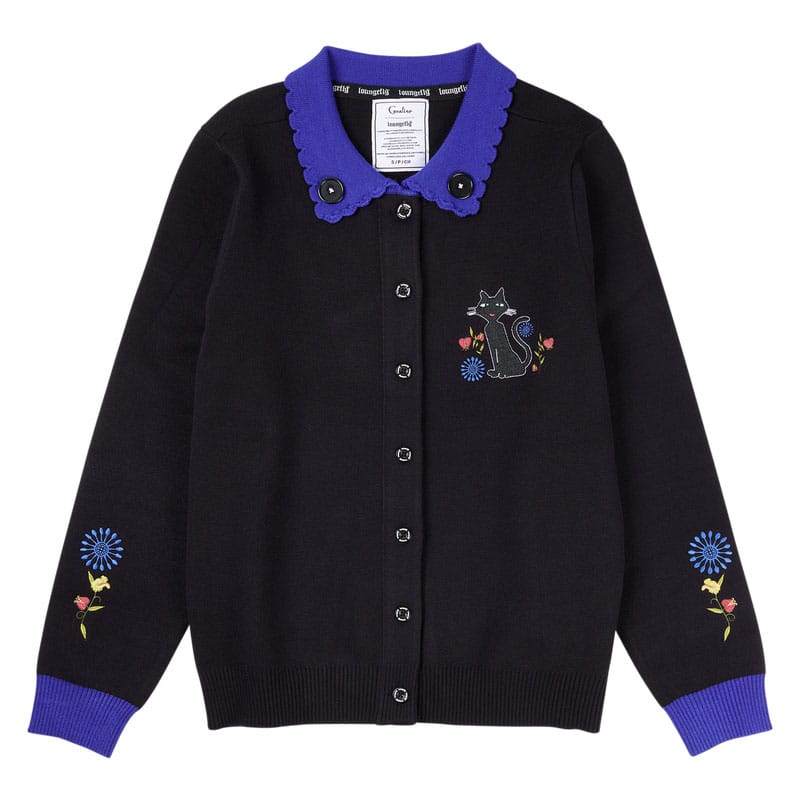 Pixar by Loungefly Cardigan Unisex Collared Cat Dragonfly Size XXL