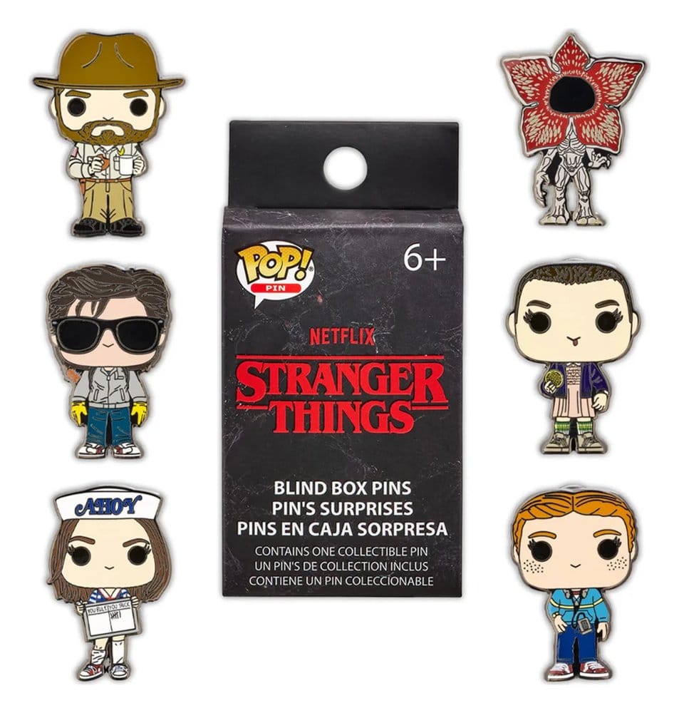 Stranger Things: Characters Blind Box Pin Set Display (12)