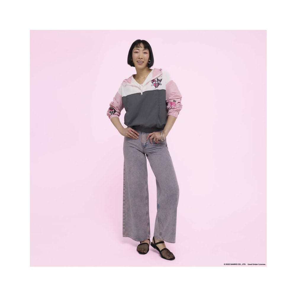 Sanrio by Loungefly Windbreaker Jacket My Melody and Kuromi Size XL